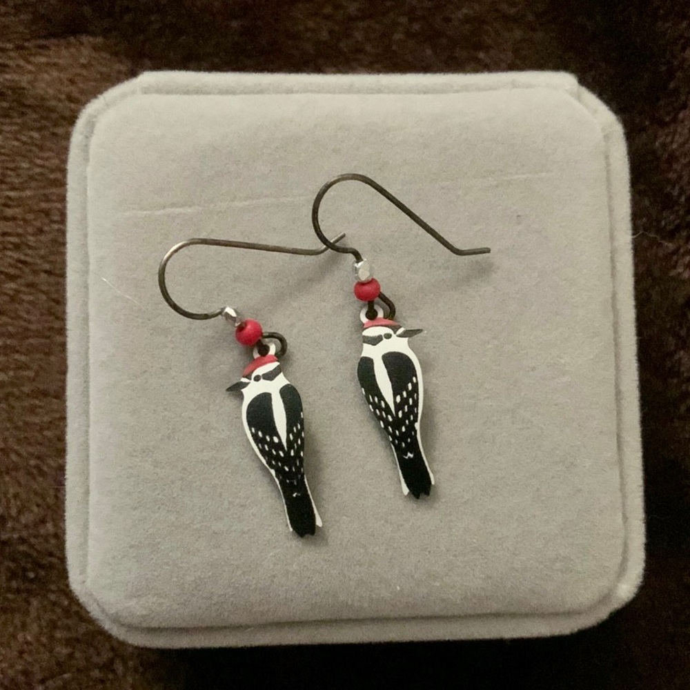 Pair of Bird Earrings